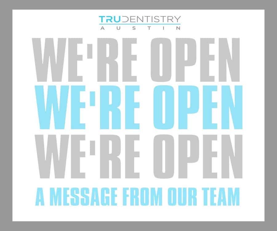 TRU Dentistry Austin, Dentist 78704, Austin Dentist, COVID-19